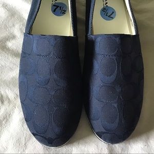Coach Women’s Canvas Slip Ons EUC Sz. 7,5